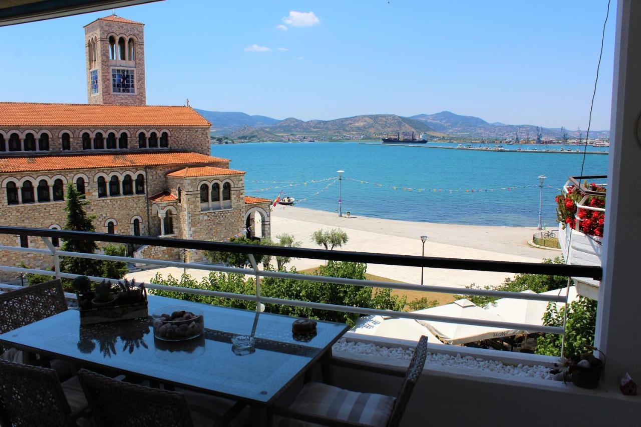 Luxury Sea View Apartment Volos Exterior foto