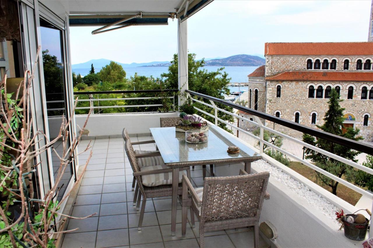 Luxury Sea View Apartment Volos Exterior foto