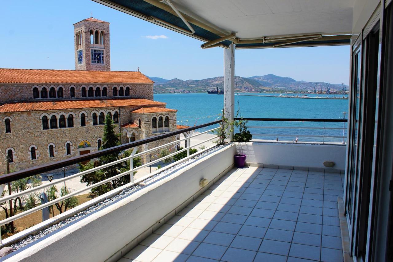 Luxury Sea View Apartment Volos Exterior foto