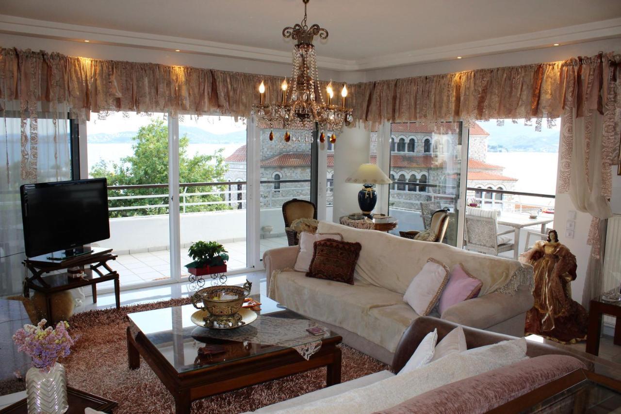 Luxury Sea View Apartment Volos Exterior foto